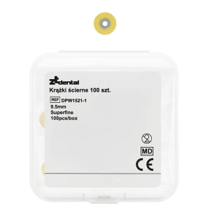 Krążki ścierne 100 szt. ZTdental (9,5 mm, super fine)