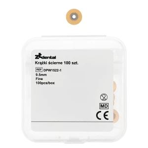 Krążki ścierne 100 szt. ZTdental (9,5 mm, fine)