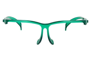 Przyłbica Ochronna + 12 folii HYGOMED (18T EMERALD GREEN TRANSPARENT (zielone trawiaste ))