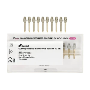 Gumki diamentowe spiralne 10 szt. ZTdental (fine)
