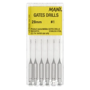 Poszerzacze Gates Drills 6 szt. Mani (28 mm, 1)