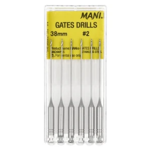 Poszerzacze Gates Drills 6 szt. Mani (38 mm, 2)
