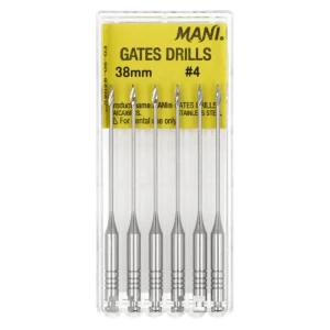 Poszerzacze Gates Drills 6 szt. Mani (38 mm, 4)