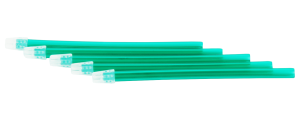 Końcówki do ślinociągu 100 szt. 14,5 cm (zielony)