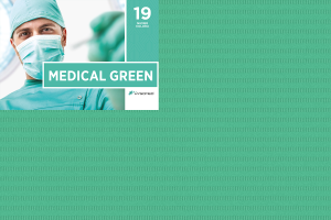 Serwety stomatologiczne składane 100 szt. Hygomed (19 MEDICAL GREEN (medyczna zieleń))