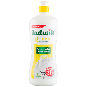 Płyn do mycia naczyń Ludwik 900 m (cytryna)