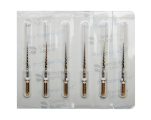 Pilniki ProTaper Gold Files 6 szt. Dentsply Sirona (długość 25 mm, S2)