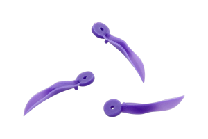 Kliny plastikowe z dziurą 100 szt. COTISEN (L)