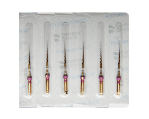Pilniki ProTaper Gold Files 6 szt. Dentsply Sirona (długość 25 mm, S1)