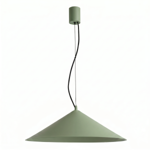 Lampa wisząca FINT zielona oliwka LED