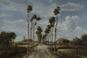 Haft Diamentowy - Meindert Hobbema Droga do Middelharnis