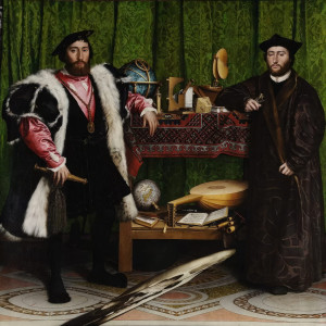 Haft Diamentowy - Hans Holbein the Younger Ambasadorowie