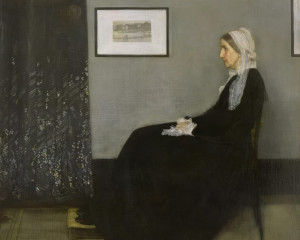Haft Diamentowy - James McNeill Whistler Matka Whistlera