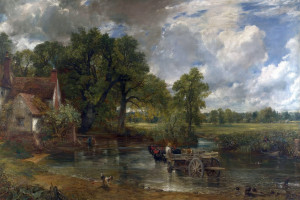 Haft Diamentowy - John Constable Wóz na siano
