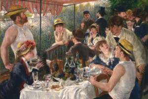 Malowanie po Numerach - Auguste Renoir Śniadanie wioślarzy