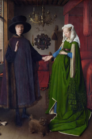 Malowanie po Numerach - Jan van Eyck Portret małżonków Arnolfinich