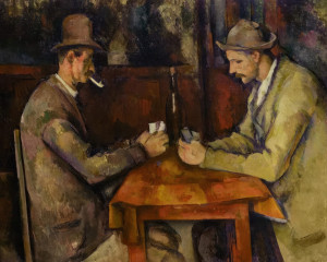 Malowanie po Numerach - Paul Cezanne Gracze w karty