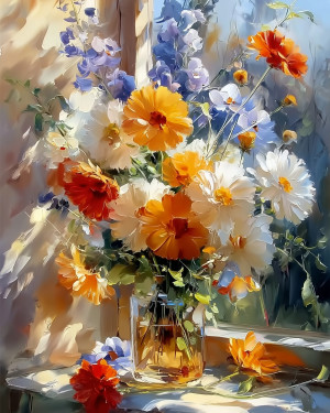 Haft Diamentowy - Domowe Lato 01