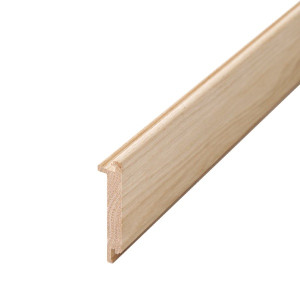 Bjelin Trappenese Eik 1400 Mm – Lukket Trapp, Powder White