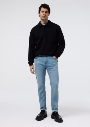 Jeansy męskie o kroju slim fit