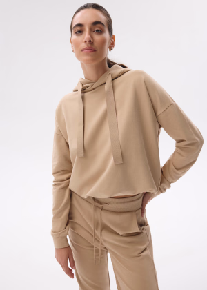 Bluza z kapturem o swobodnym kroju