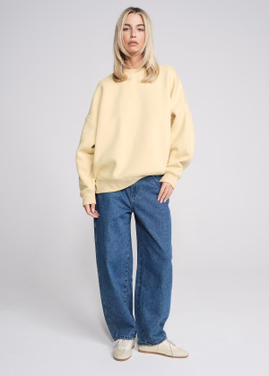 Bluza oversize z haftem