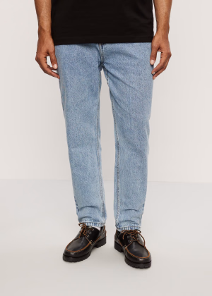 Jeansy z bawełnianego denimu