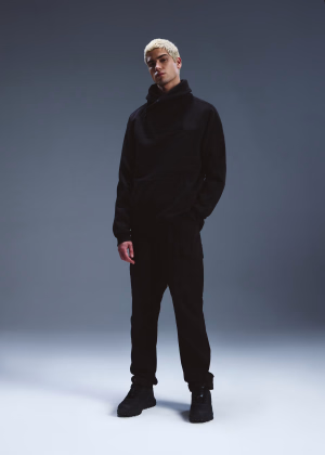 Bluza męska z wysoką stójką