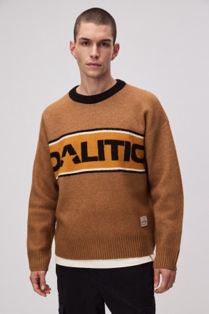 Sweter z nadrukiem