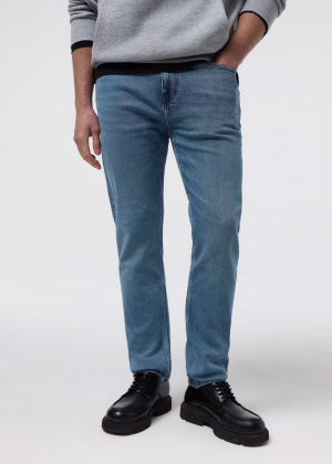 Jeansy męskie o kroju slim fit