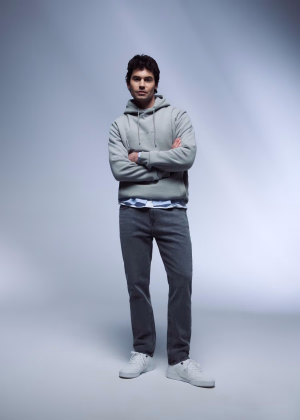 Jeansy męskie o kroju slim fit