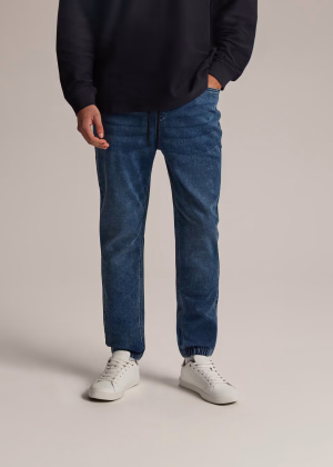 Męskie jeansy joggery