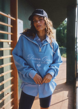 Bluza damska z rozpinaną stójką