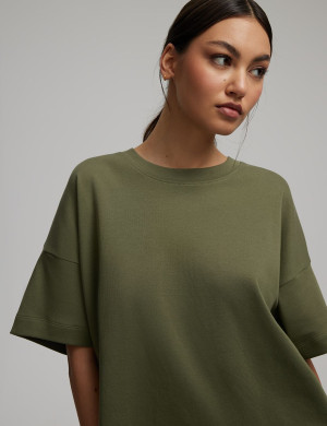 T-shirt damski oversize HEAVY-COTTON