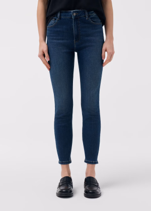 Jeansy damskie slim fit
