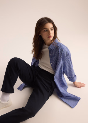 Damskie spodnie joggers z wysokim stanem