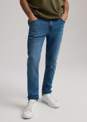 Elastyczne męskie spodnie jeans o kroju Skinny Fit