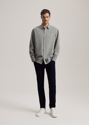 Elastyczne męskie spodnie jeans o kroju Skinny Fit