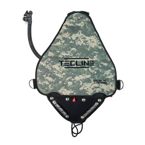 TECLINE Side Mount BCD SIDE 16 Avenger kamuflaż