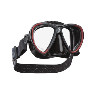Maska SCUBAPRO Synergy Twin Trufit, Czarny Silikon