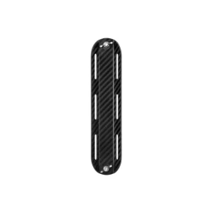 Adapter TECLINE ze śrubami, do butli mono, carbon - 7x30,5cm, 115 g
