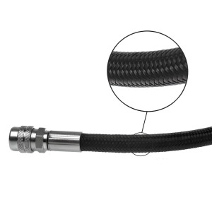 Wąż SCUBATECH Proflex do inflatora 61cm - czarny