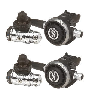 SCUBAPRO 2x MK19 EVO/G260 Zestaw na zimne wody