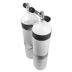 ECS zestaw Twinset 2x8,5L 232bar, DIR WIDE, CONCAVE (PŁASKIE DNO)
