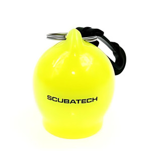 Scubatech zaczep do octopusa gruszka żółty