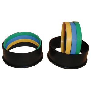 Si-tech pierścienie owalne antares (zestaw)