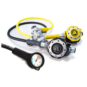 APEKS MTX-RC Zestaw z Octopusem + Manometr TERMO 300bar 60cm