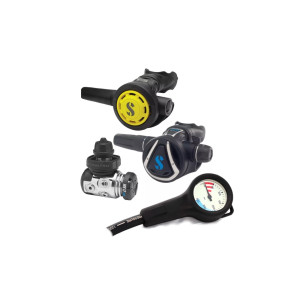 Zestaw Automat Scubapro MK17 /C370 + R095 OCTO zestaw + manometr