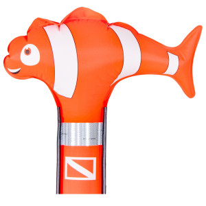 Tecline Bojka 15/180 cm Clownfish, zamknięta, zawór nadm