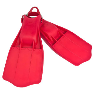 Płetwy tecline jetstream czerwone ze sprężynami